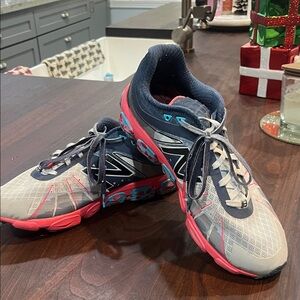 New Balance Gray and Pink Running Shoes